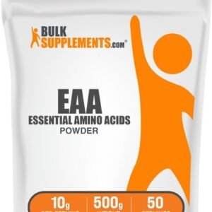 BulkSupplements Essential Amino Acids (EAA) Powder - 10g Per Serving