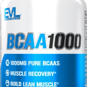 Evlution Nutrition BCAA 1000 - Amino Acid Supplement - Post Workout - 30 Serving