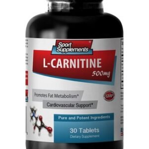 Weight Loss Super Strength L-Carnitine 500mg  Amino Acid Pills 1 Bottle