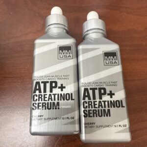 2 Bottle Pre-Workout Creatine ATP+ Creatinol Serum, Lean Muscle Mass 11/26