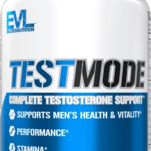 Evlution Nutrition TestMode - Natural Testosterone Booster - 50 Servings