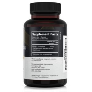 Premium Annatto Tocotrienol Supplement - 30 Liquid Capsules