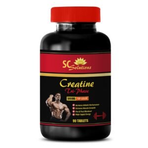 Creatine HCI - CREATINE TRI-PHASE - Pre Post Workout 1 Bottle 90 Tablets