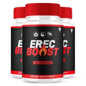 (3 Pack) Erec Boost for Men ErecBoost Maximum Strength Supplement (180 Capsules)
