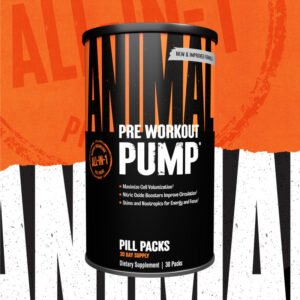 UNIVERSAL NUTRITION ANIMAL PUMP Pre Workout Muscle Volumizing All-In-1 30 Packs