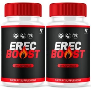 (2 Pack) Erec Boost for Men ErecBoost Maximum Strength Supplement (120 Capsules)