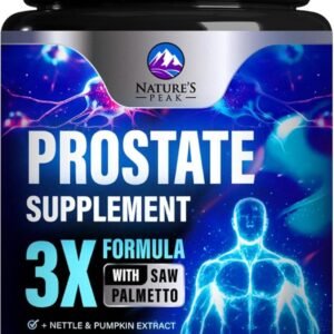 Prostate Health Supplements for Men - Potent 3X Formula with Saw Palmetto