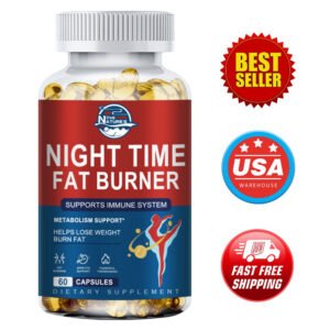 Night Time Fat Burner for Weight Loss Appetite Suppressant - Night Time Slimming
