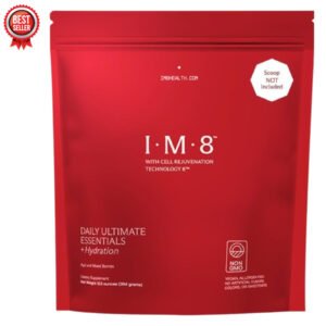 IM8 Daily Ultimate Essentials Multivitamin with Probiotics & CoQ10, 30 Servings