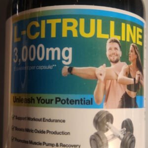 L-Citrulline 3000mg 240 Capsules Free Form Amino Muscle Building