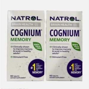 2 PACK!!! Natrol Dietary Supplements Cognium Tablet 60ct EXP 01/26+