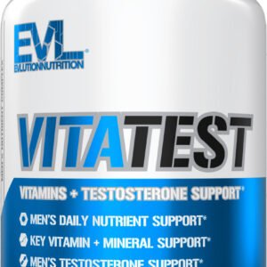 Evlution Nutrition VitaTest - Vitamin+Natural Testosterone Booster - 45 Servings