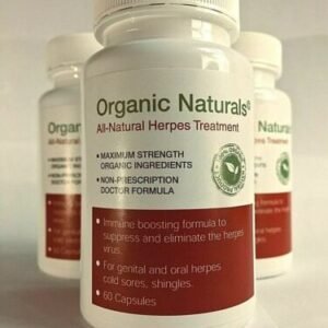 All-Natural Outbreak Treatment Supplement- by Organic Naturals - 60 Capsules