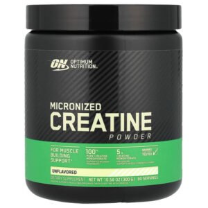 Optimum Nutrition, Micronized Creatine Powder, Unflavored, 10.6 oz (300 g)