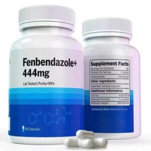 FENBENDAZ0LE 444 mg 90 caps– Advanced Dietary Supplement | 90 Capsules | Non-GMO