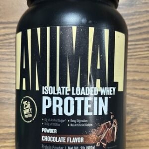 Whey Isolate Protein Powder - Loaded for Pre & Post Workout  EXP: 02/2026