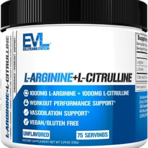 Nutrition L-Arginine + L-Citrulline - Endurance + Workout Performance Supplement
