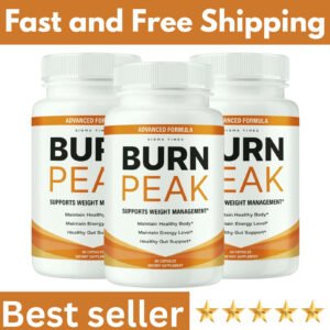 3 Pack Burn Peak for Advanced Weight Loss, BurnPeak Fat-Burner Formula 60 ct USA