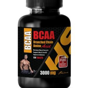 athletic performance enhancers - BCAA 3000MG - leucine amino acid 1 BOTTLE