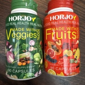 HORJOY Fruits and Veggies/Vitamins Supplements Dietary Nutritional -180 Capsules