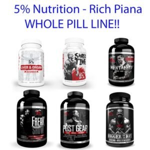 5% Nutrition - Rich Piana | LEGENDARY LINE | Free Shipping!!!!