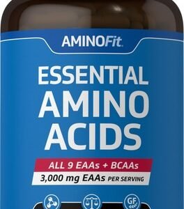 Amino Acid Supplement | 180 Capsules | AminoFit Complex | by Fitness Labs