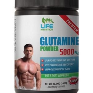 post workout supplement - Glutamine Powder 5000mg 60 Servings - muscle gain 1B