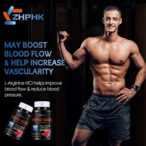 Nitric Oxide Booster Supplement,Testosterone Booster,Energy Support Capsules