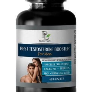 STAMINA, ENERGY, STRENGTH - BEST TESTOSTERONE BOOSTER - natural 1 Bottle 60 Caps