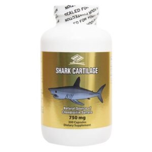 100% Natual Shark Cartilage Freeze Dried 750mg 300 Caps