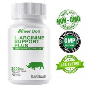 Amer Don L-Arginine 3000 MG, Extra Strength Nitric Oxide & Circulation Boost
