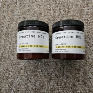 TWO PACK - 120g x 2 Beyond Raw Chemistry Labs - Creatine HCl |BB: 06/2027|