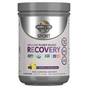 Organic Post Workout Recovery Drink Supplement with Antioxidants 30 Servings