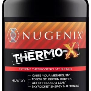 Nugenix Thermo-X Extreme Thermogenic Fat Burner for Men 60ct/30 Days Exp 10/26+