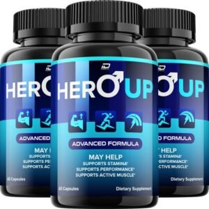 (3 Pack) Hero Up for Men Capsules – HeroUp Vitamin Complex Pills, Energy