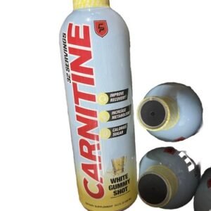 L-CARNITINE Fat Loss-Metabolism Activator - White gummy Shot 32 Servings 6 PACK
