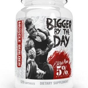 5% Nutrition BIGGER BY THE DAY 120 capsules - MUSCLE BUILDER