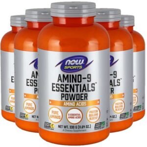 Now Foods Sports Amino-9 Essentials Powder 5X11.64 oz 330g Tryptophan/Methionine