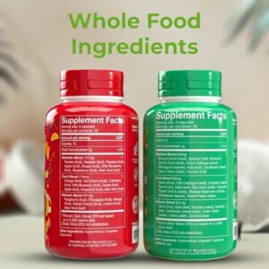 Fruits and Veggies Supplements, 90 Fruit Capsules and 90 Veggies Capsules, 06/26