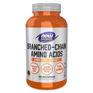 NOW FOODS Branched Chain Amino Acids 240 Veg Capsules