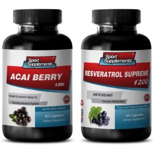 metabolism weight gain pills - ACAI BERRY – RESVERATROL COMBO 2B - resveratrol a