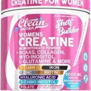 Clean Nutra Creatine for Women with Collagen & Biotin - Muscle & Beauty Support