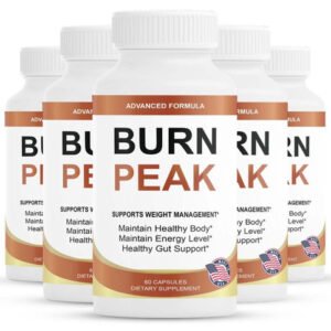 (2 Pack) BurnFlow Capsules for Weight loss, Burn Flow Fat Burner Formula Pills