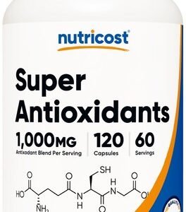 Nutricost Super Antioxidants (1000mg) 120 Capsules - Antioxidant Supplement