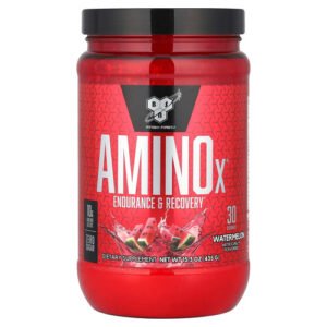 BSN Amino X Effervescent BCAA Formula Watermelon 15 3 oz 435 g GMP Quality