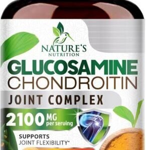 Glucosamine Chondroitin Turmeric MSM Triple Strength Joint Support 2100mg