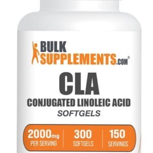 BulkSupplements CLA 300 Softgels - Conjugated Linoleic Acid - 2000mg Per Serving