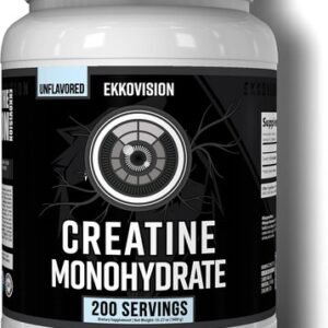 Creatine Monohydrate Powder, Micronized, Unflavored, Pre Workout & Post Workout