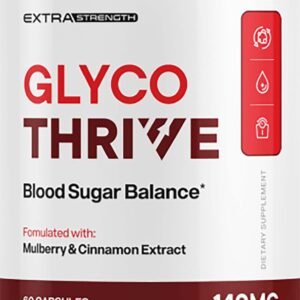 Glyco Thrive Blood Health Support Dietary Supplement 60 Capsules GlycoThrive