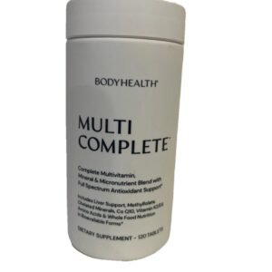 BODYHEALTH Multi Complete 120 Tablets DIETARY SUPPLEMENTS Multivitamin 04/27